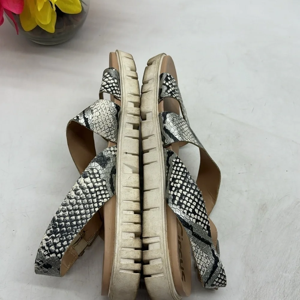 Circus by Sam Edelman Snakeskin Sandals Size 9 MCS4998C